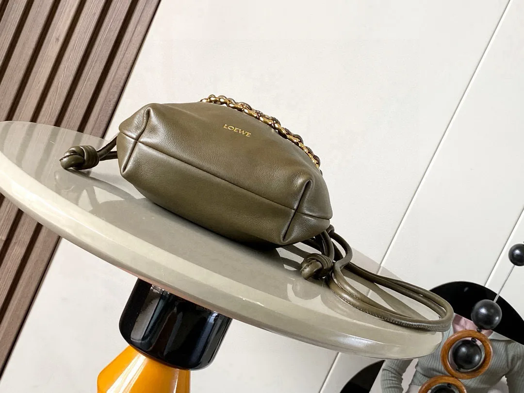Loewe Flamenco Lambskin Bucket Bag product photo from LabelPicks