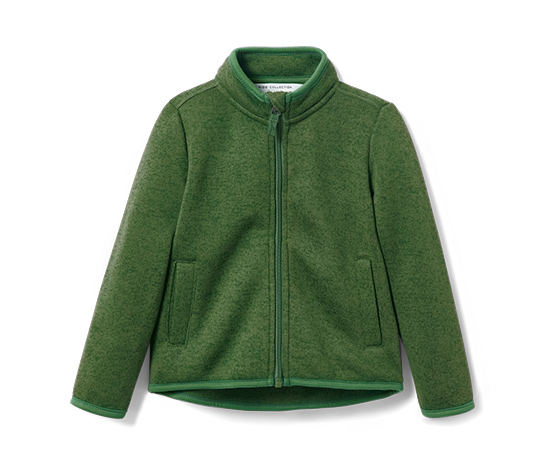Kleinkind-Strickfleecejacke