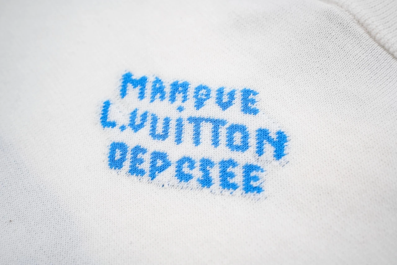 Louis Vuitton White Western Landscape Jacquard T-Shirt product photo from LabelPicks