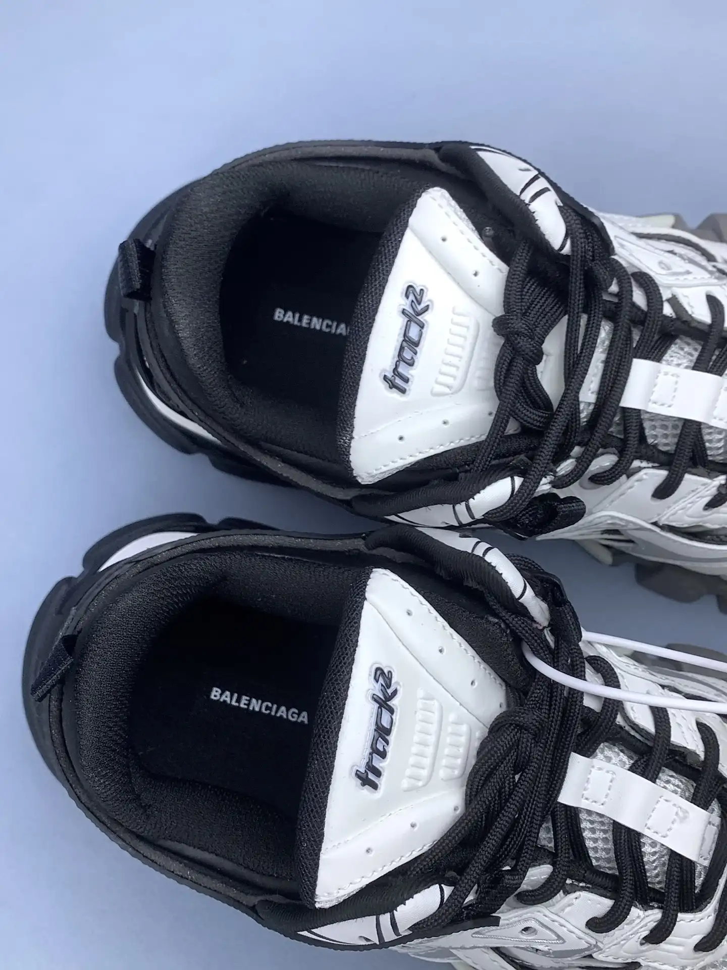 Balenciaga Track.2 Sneaker in Black/White product photo from LabelPicks