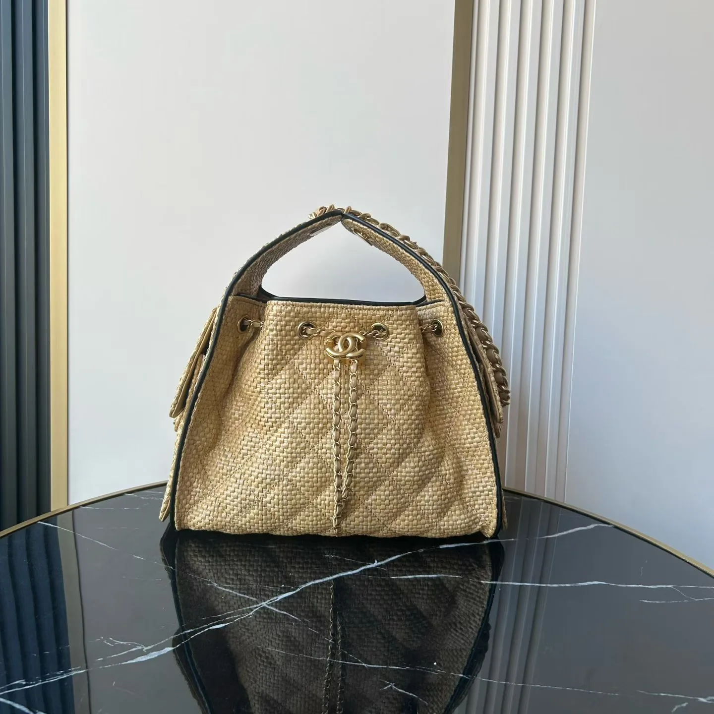 Chanel Woven Leather Hobo Bag product photo from LabelPicks
