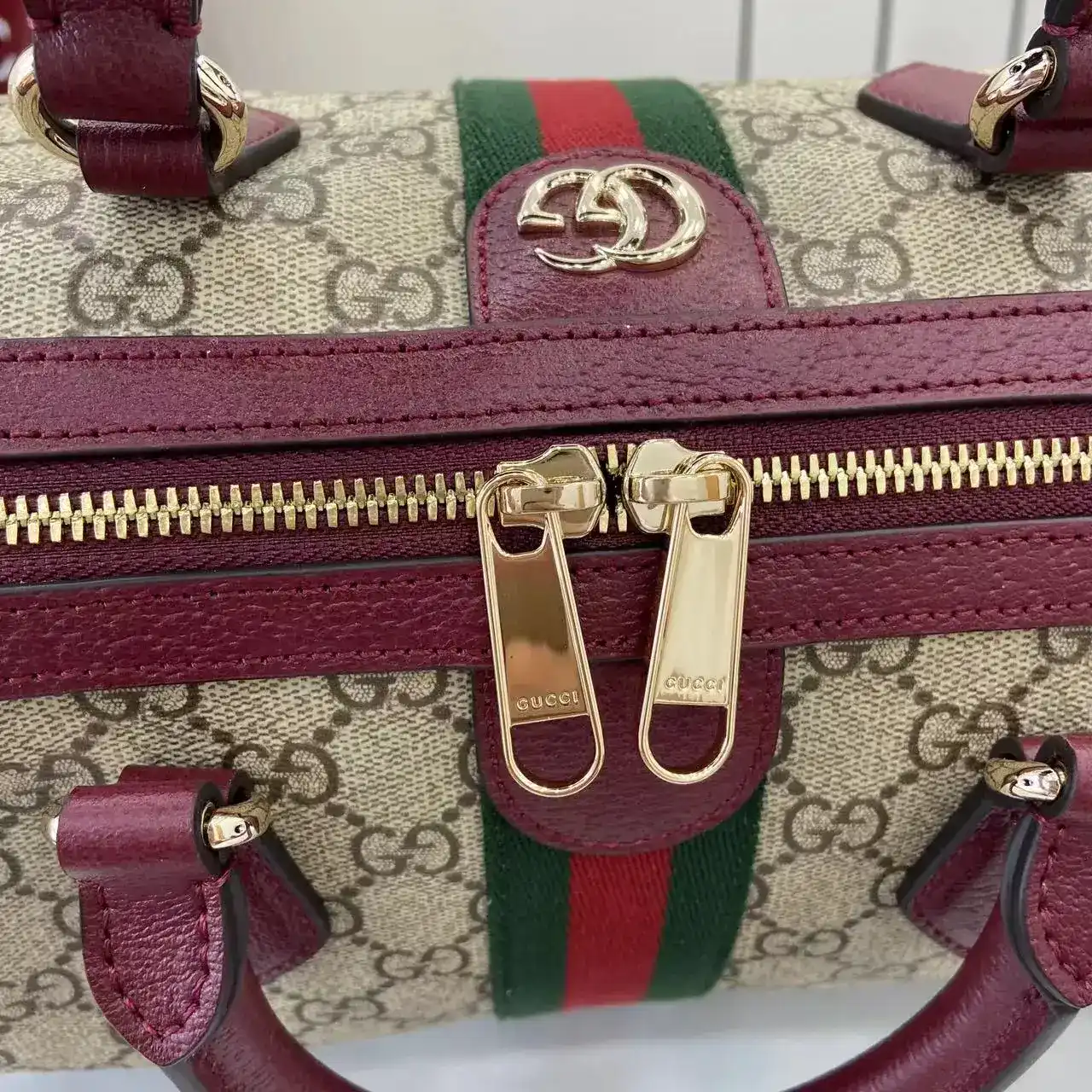 Gucci Brown Ophidia Top Handle Bag product photo from LabelPicks