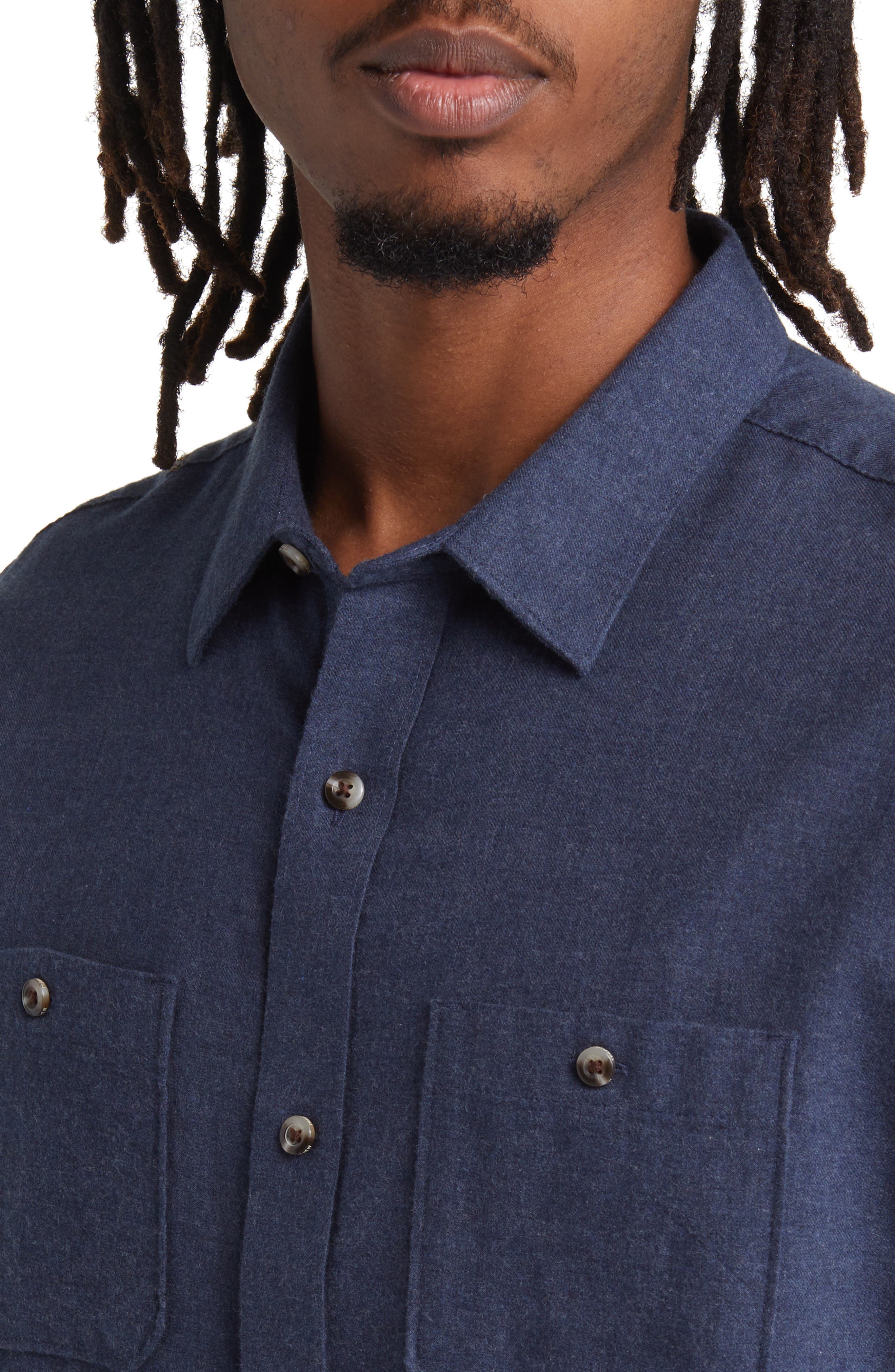 TravisMathew Cloud Flannel Button-Up Shirt