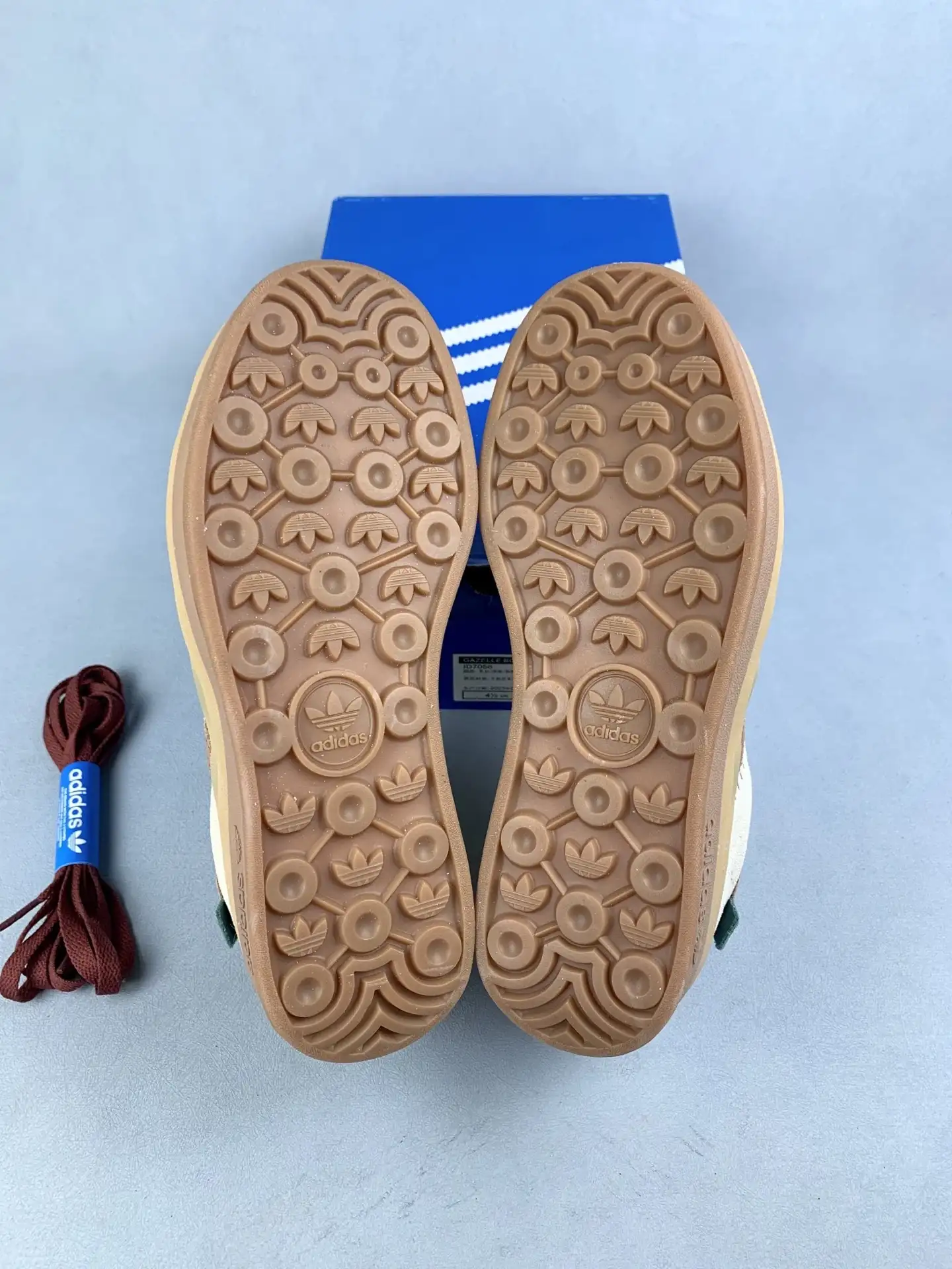 adidas Gazelle Bold Cream White Collegiate Green Shoes product photo from LabelPicks