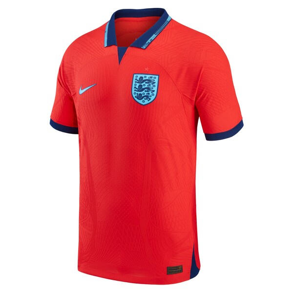 England National Team Nike 2022/23 Away Vapor Match Authentic Blank Jersey - Red
