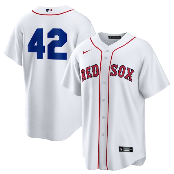 Boston Red Sox Nike Home  2025 Jackie Robinson Day Replica Jersey - White