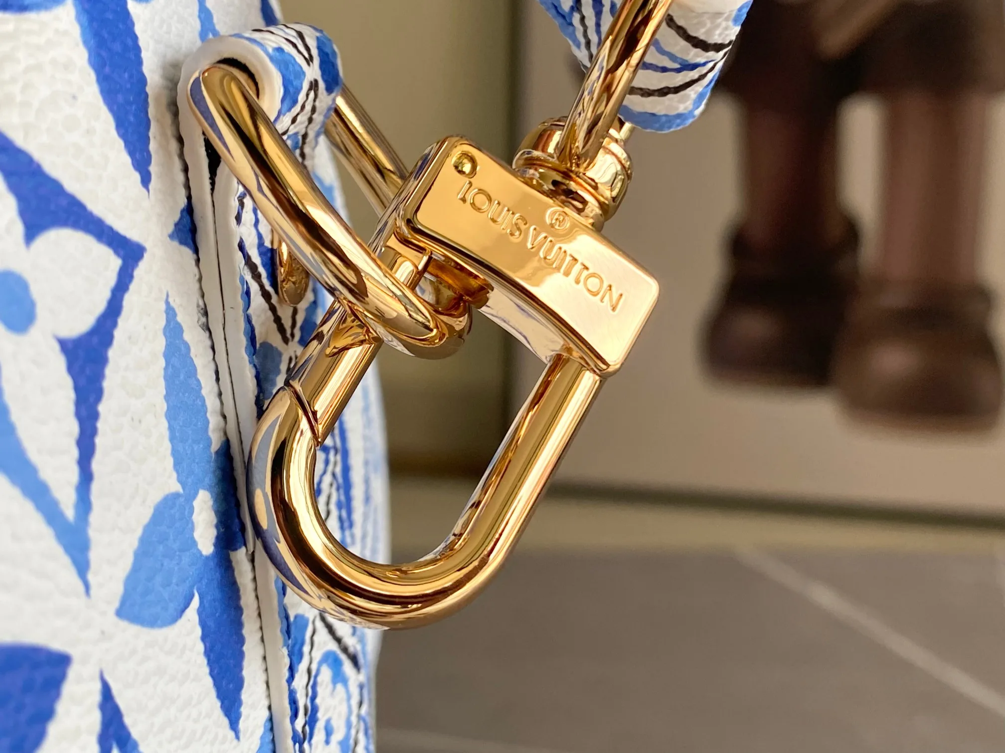 Louis Vuitton Blue Keepall Tote Bag product photo from LabelPicks