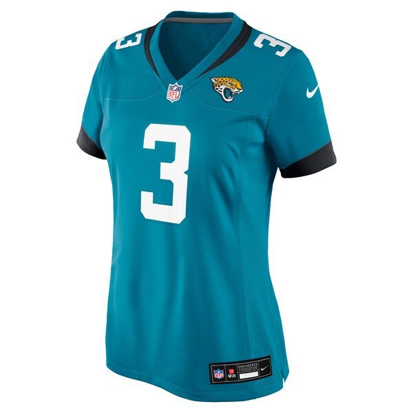 Jakobi Meyers Jacksonville Jaguars Nike Women's Team  Game Jersey -  Teal