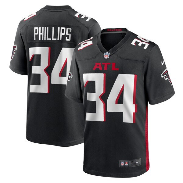 Clark Phillips III Atlanta Falcons Nike Team Game Jersey -  Black