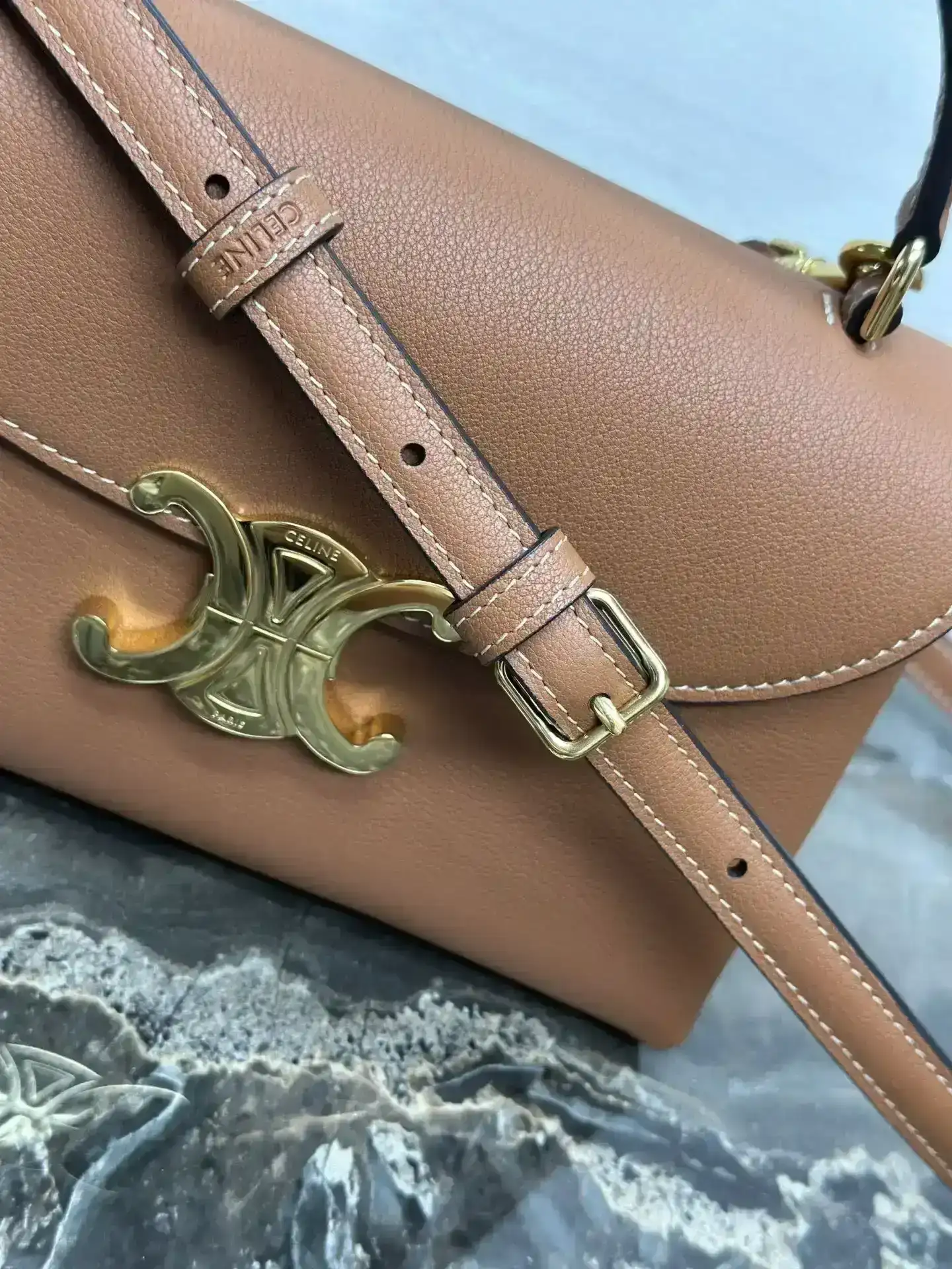 Celine Lambskin Teen Nino Crossbody Bag product photo from LabelPicks