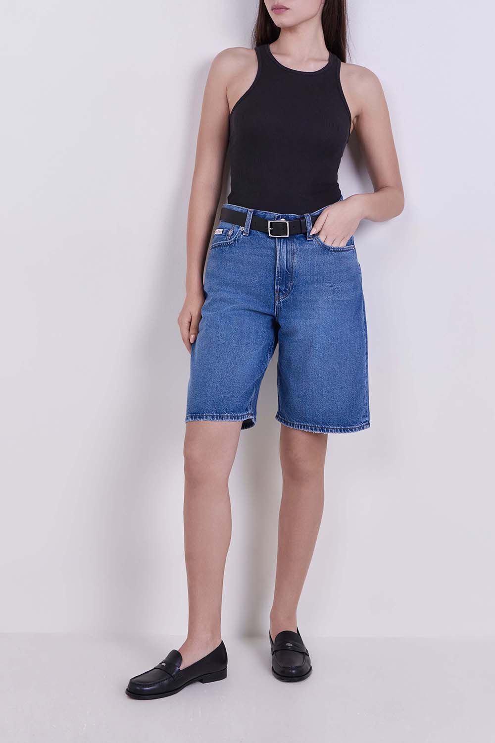 CALVIN KLEIN מכנסי ג'ינס קצרים