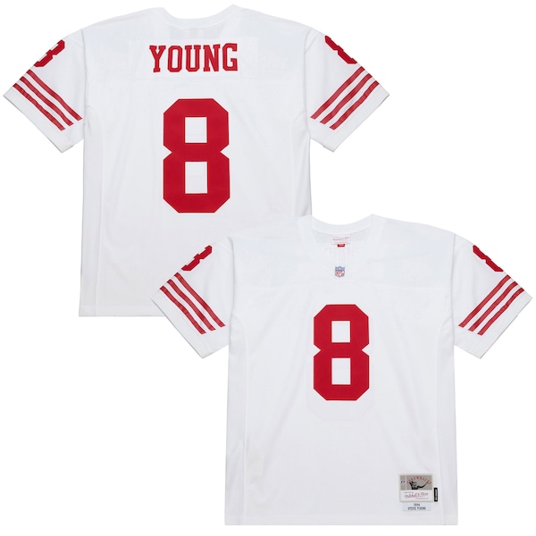 Steve Young San Francisco 49ers  1994 Legacy Replica Jersey - White