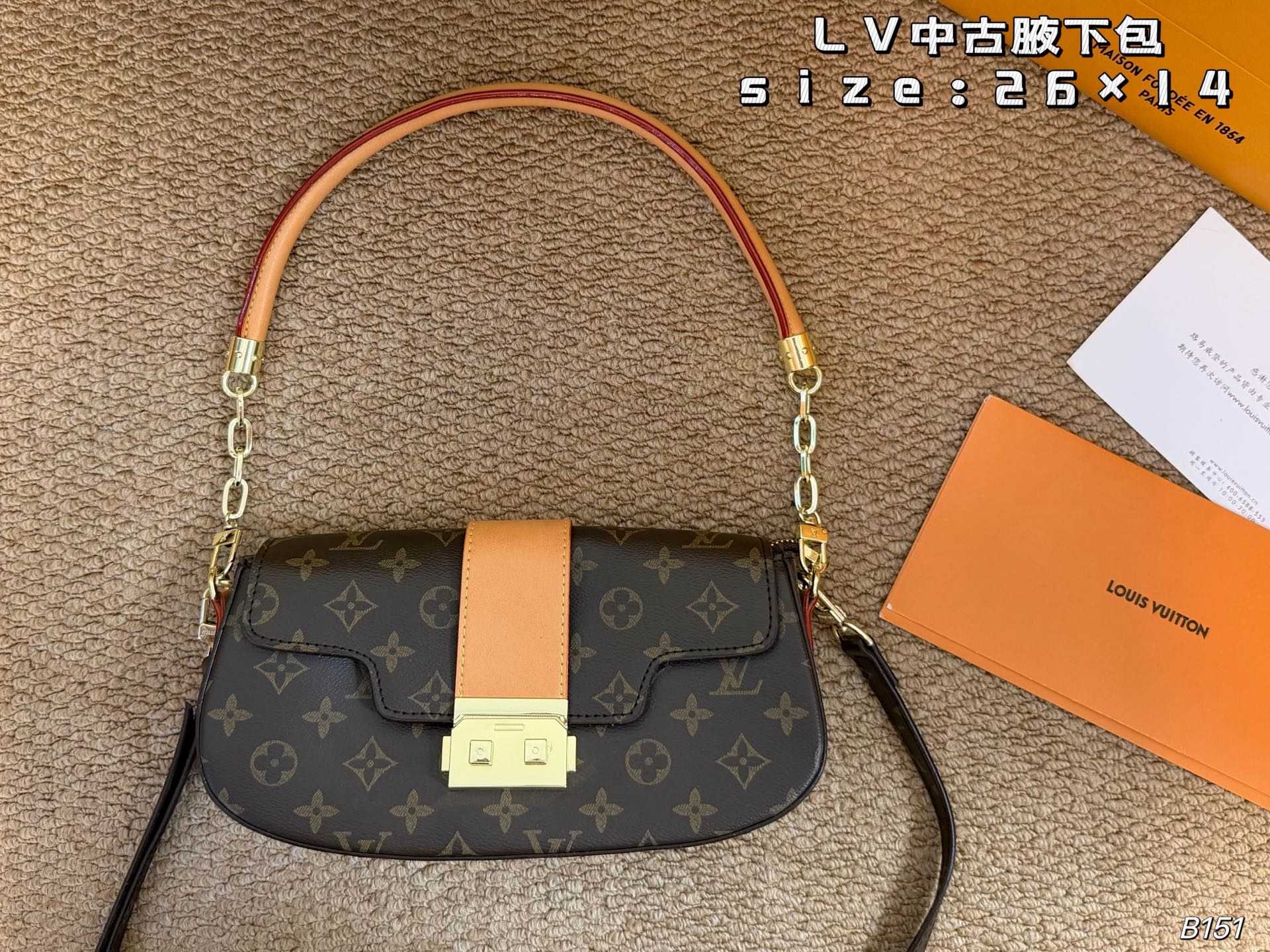 Vintage Louis Vuitton underarm bag