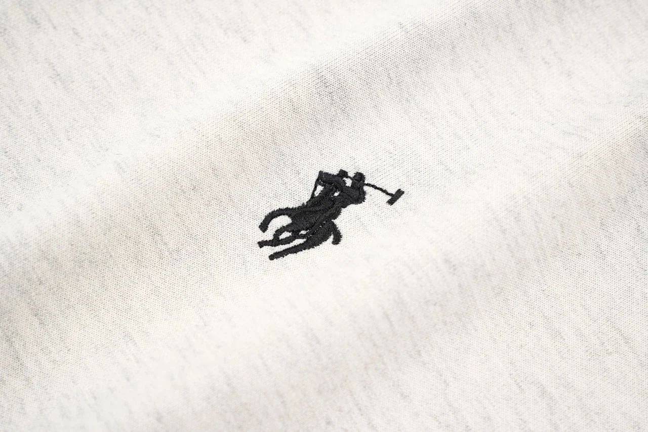 Ralph Lauren Off White Pony Embroidered Baseball Jacket product photo from LabelPicks