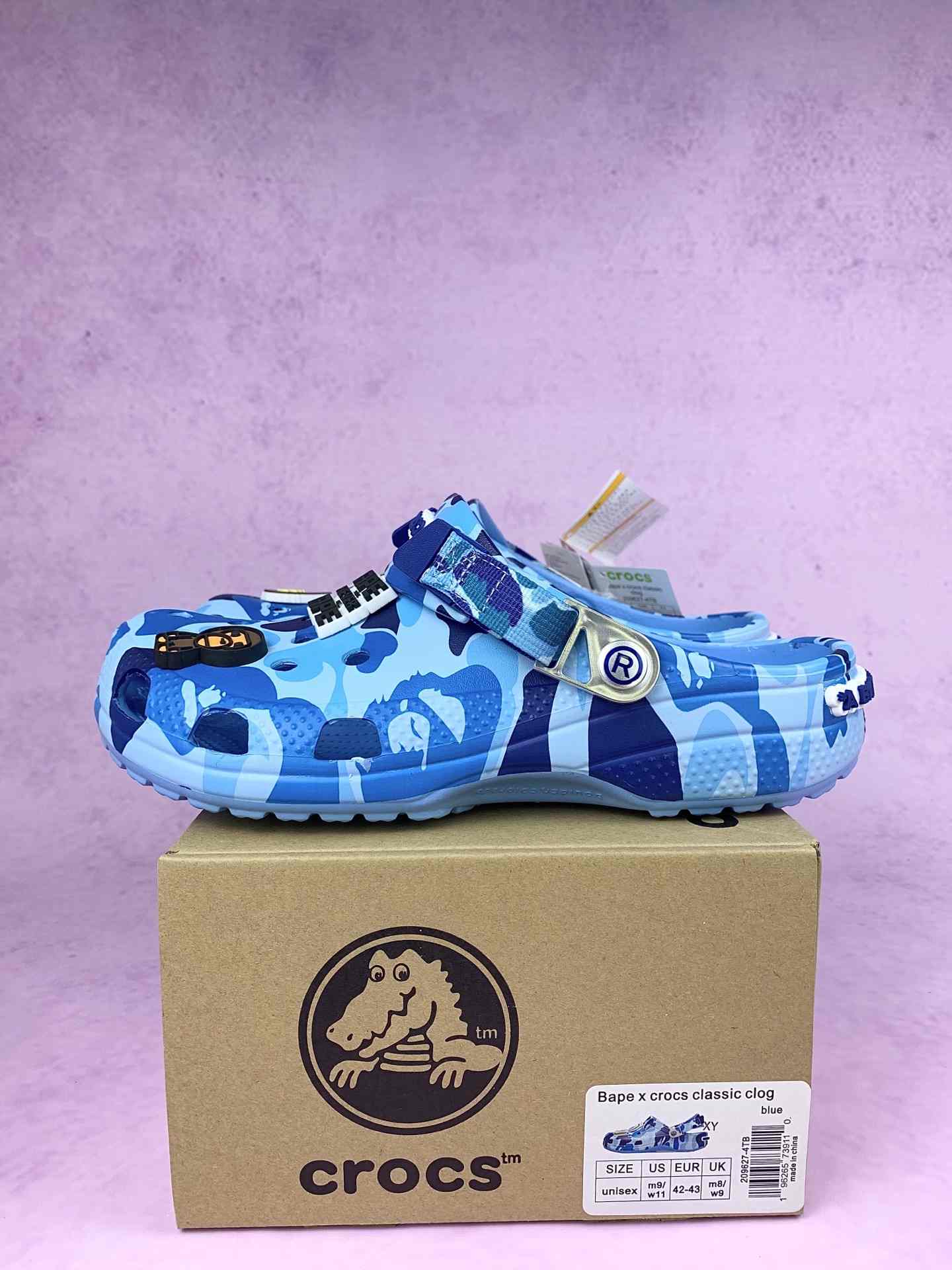 BAPE x Crocs Classic Clog
