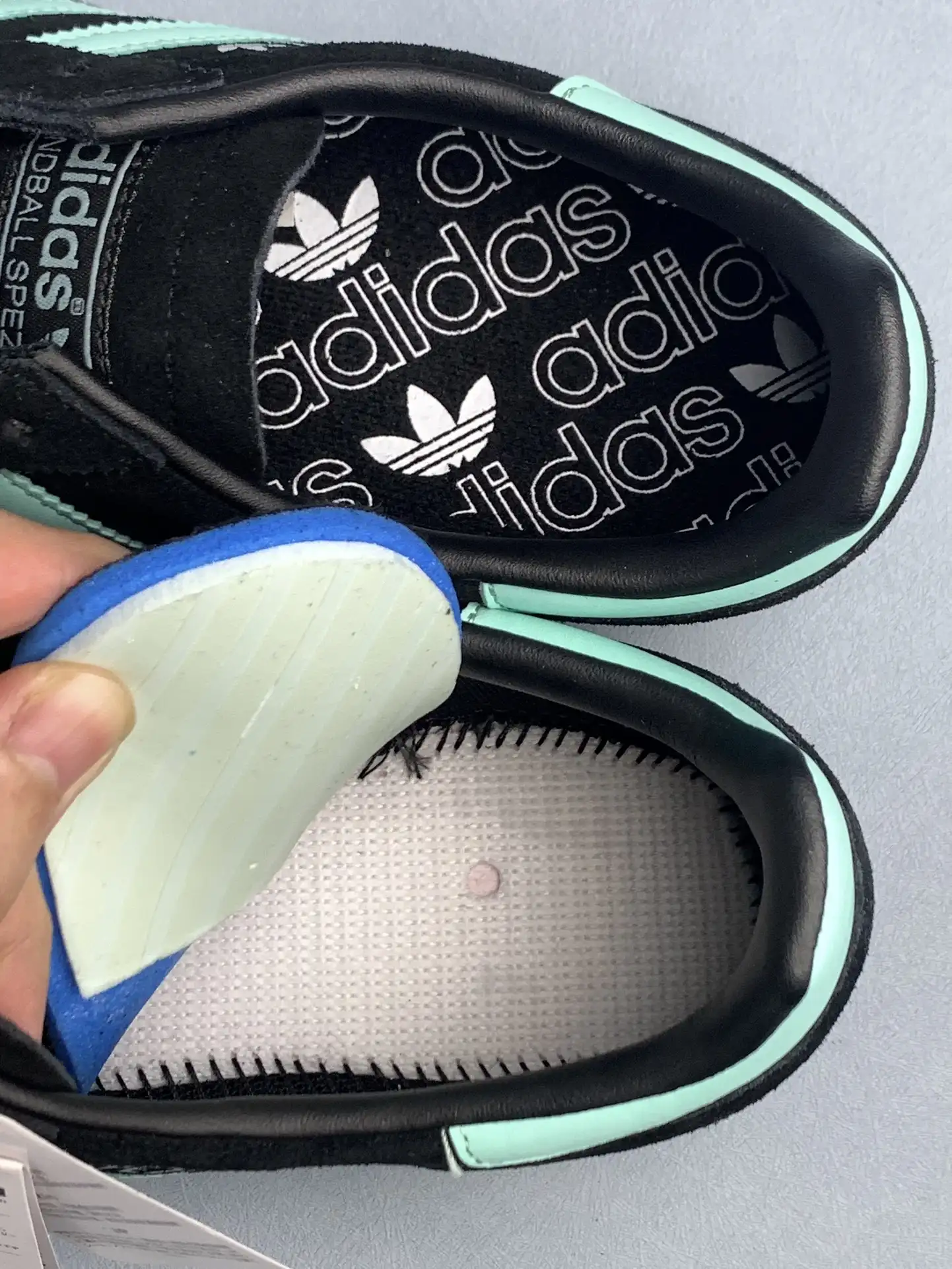 adidas Handball Spezial Clear Mint Shoes product photo from LabelPicks