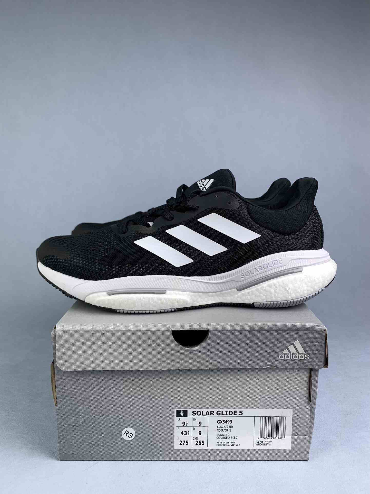 adidas Solarglide 5 Core Black Shoes