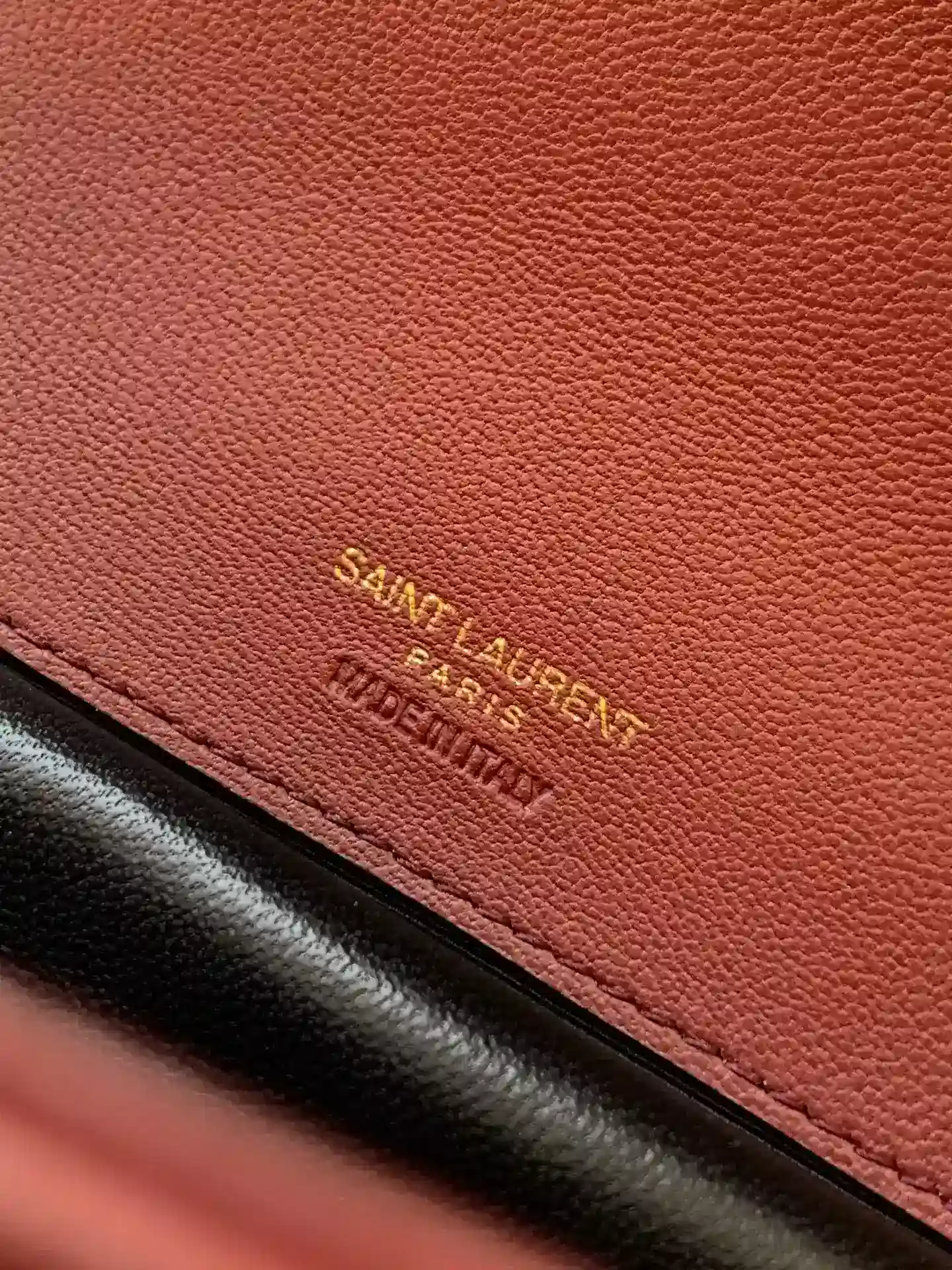 Saint Laurent Burgundy Loulou Lambskin Shoulder Bag product photo from LabelPicks