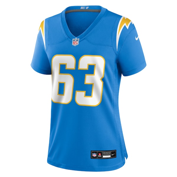 Josh Kaltenberger Los Angeles Chargers Nike Women's Team Game Jersey -  Powder Blue