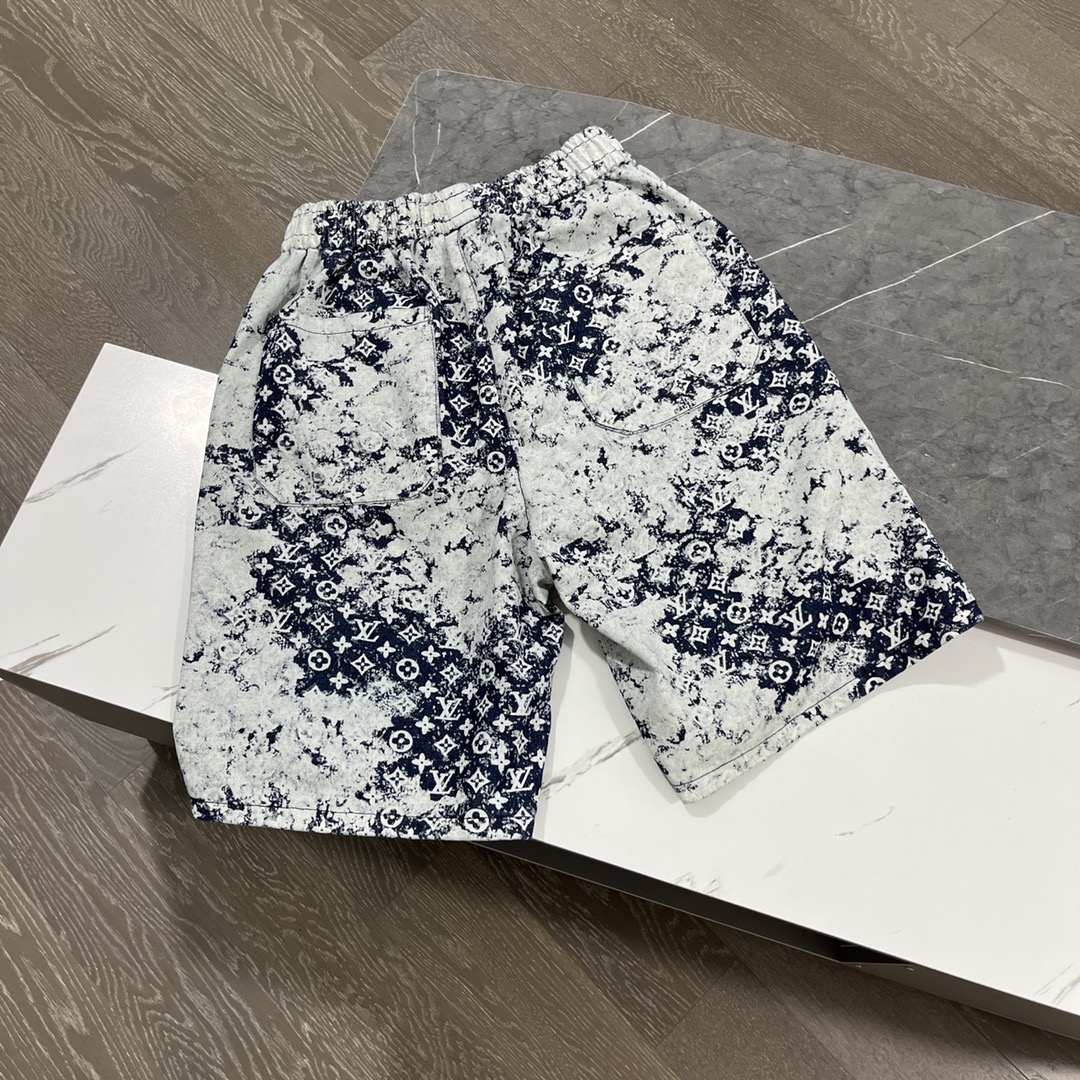 0427 Full jacquard letter shorts