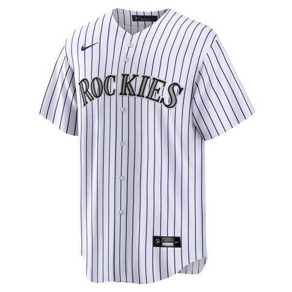 Hunter Goodman Colorado Rockies Nike  Youth Home Replica Jersey - White