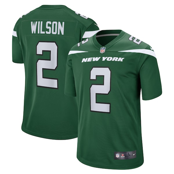 Zach Wilson New York Jets Nike Game Jersey - Gotham Green/Black/White