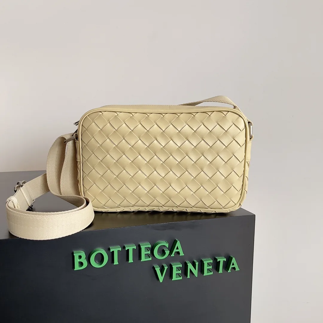 Bottega Veneta Intrecciato Woven Leather Crossbody Bag product photo from LabelPicks
