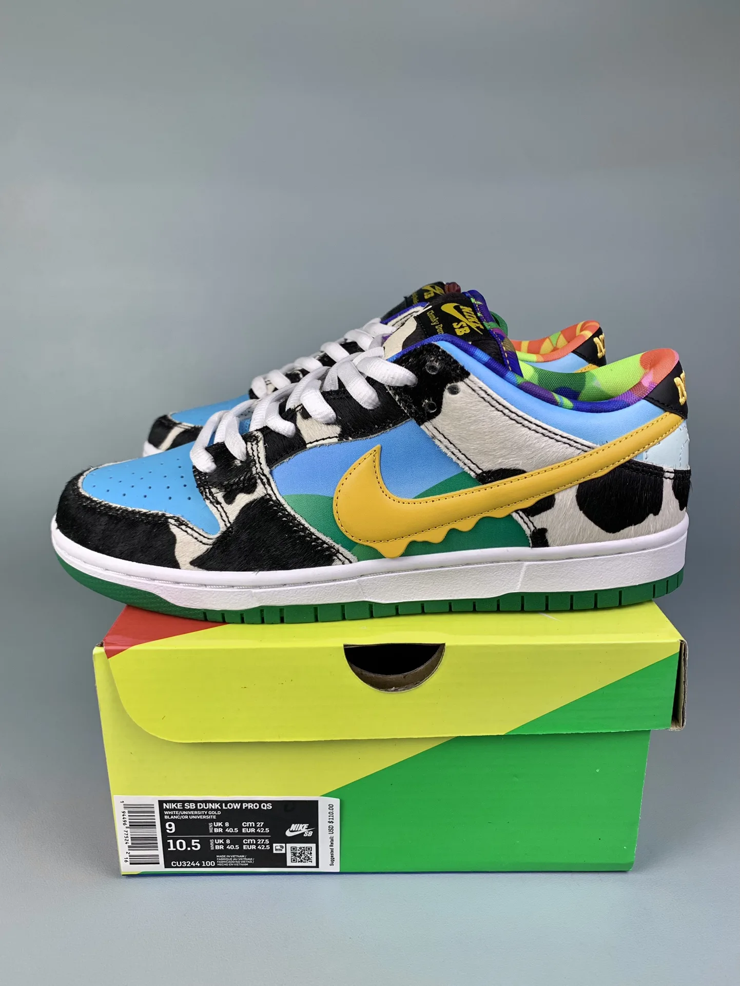 Ben & Jerry's x Nike SB Dunk Low Pro 'Chunky Dunky' Shoes product photo from LabelPicks
