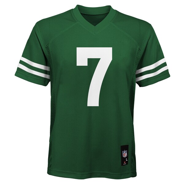 Justin Fields New York Jets Nike Youth Replica Player Jersey - Legacy Green