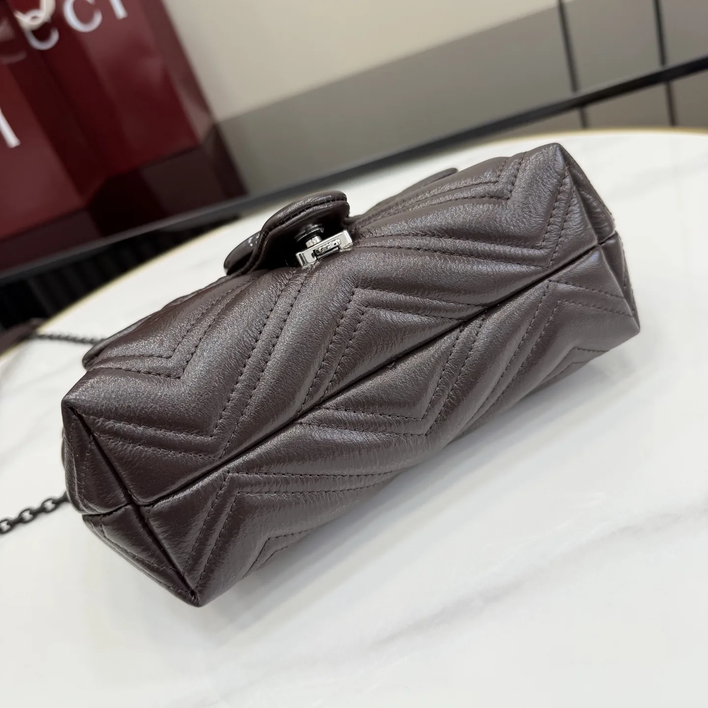 Gucci Marmont GG Supreme Canvas Crossbody Bag product photo from LabelPicks