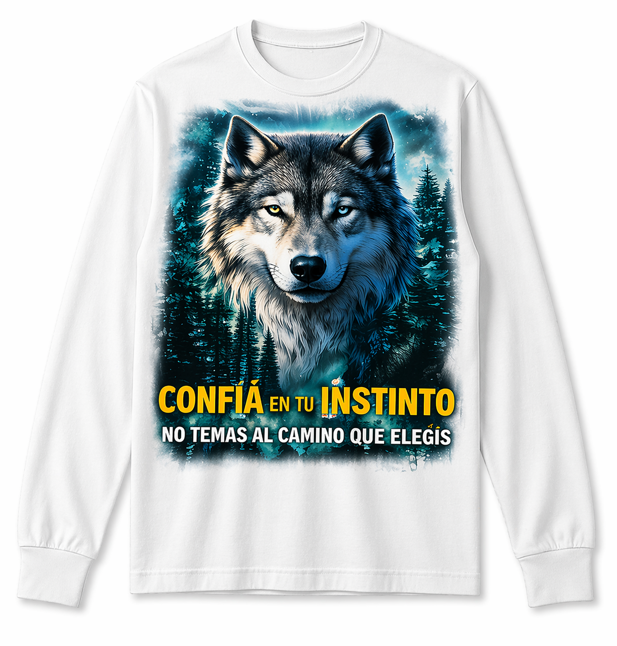 Remera Lobo del Bosque | Streetwear Dark Unisex