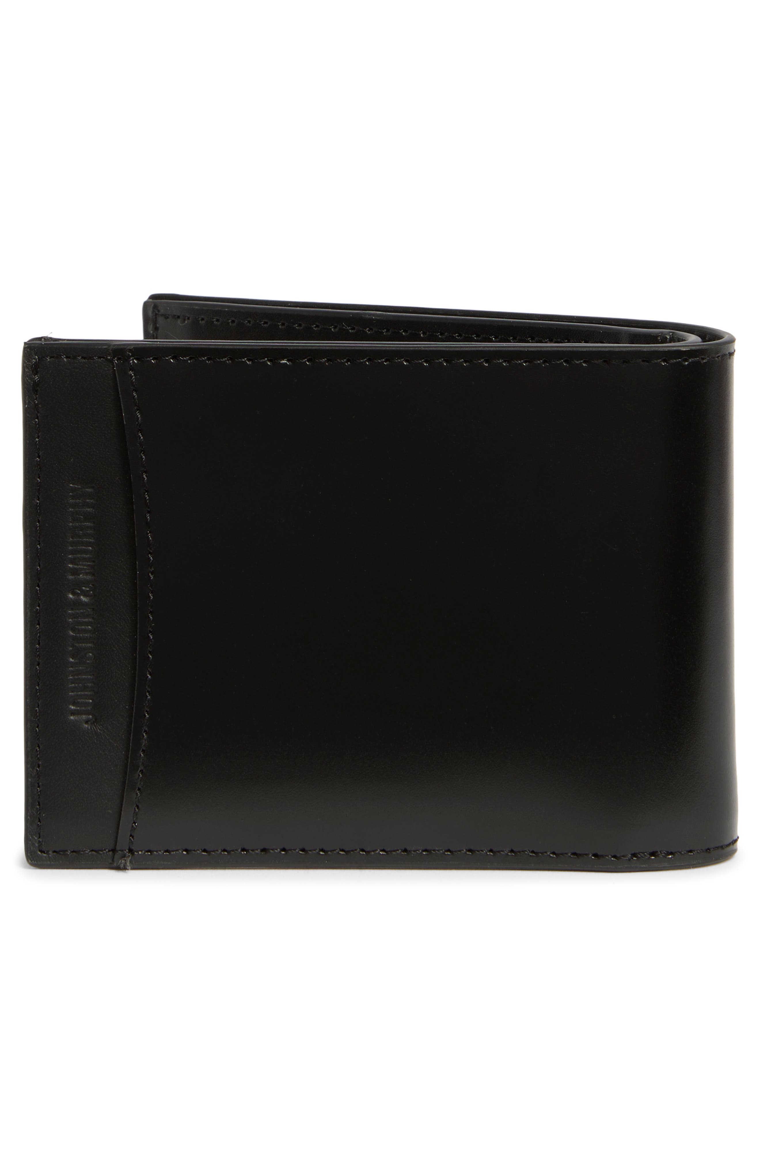Johnston & Murphy Brushoff Leather Bifold Wallet