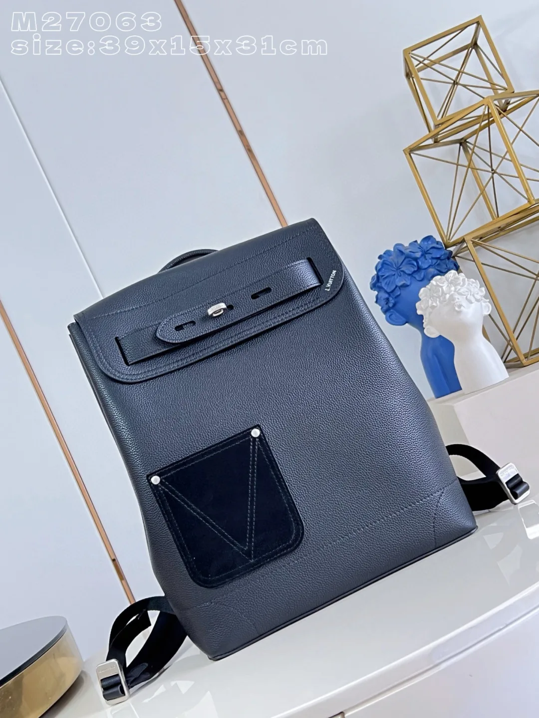 Louis Vuitton Grained Leather Backpack product photo from LabelPicks