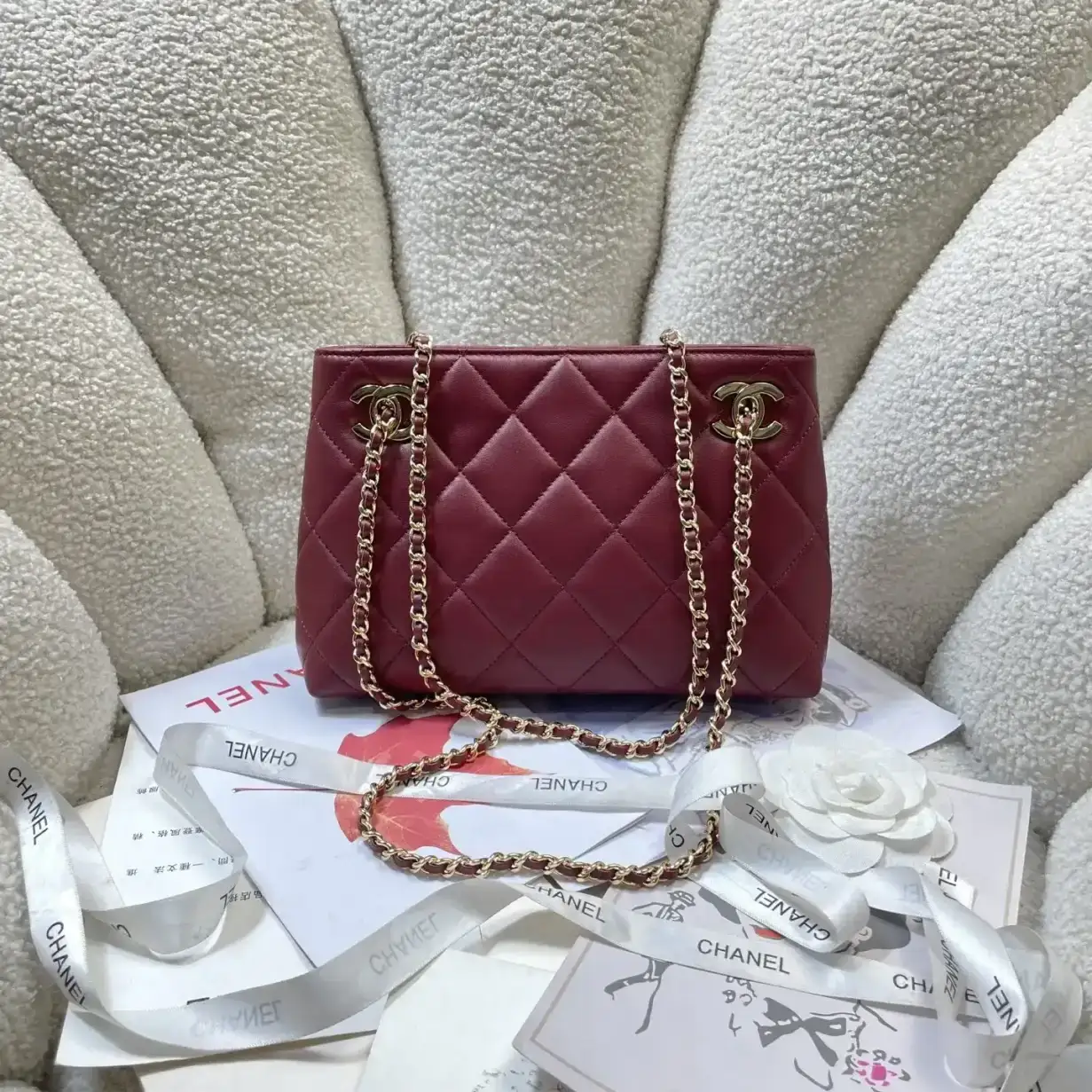 Chanel Lambskin Tote Bag product photo from LabelPicks