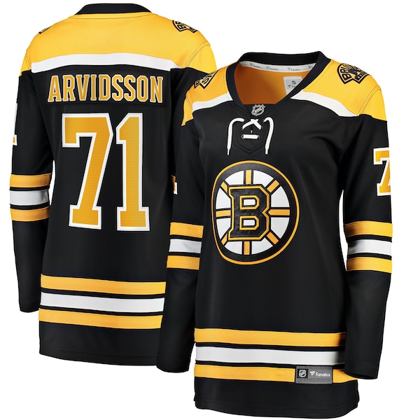 Viktor Arvidsson Boston Bruins  Women's Home Breakaway Jersey - Black
