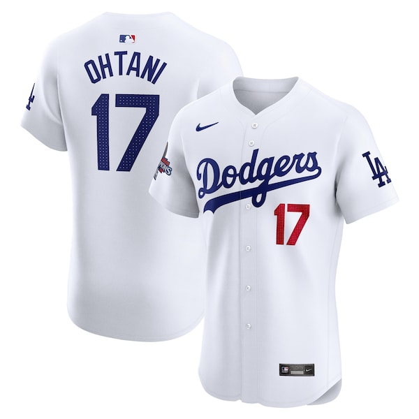 Shohei Ohtani Los Angeles Dodgers Nike 2024 World Series Champions Home Elite Player Jersey - White