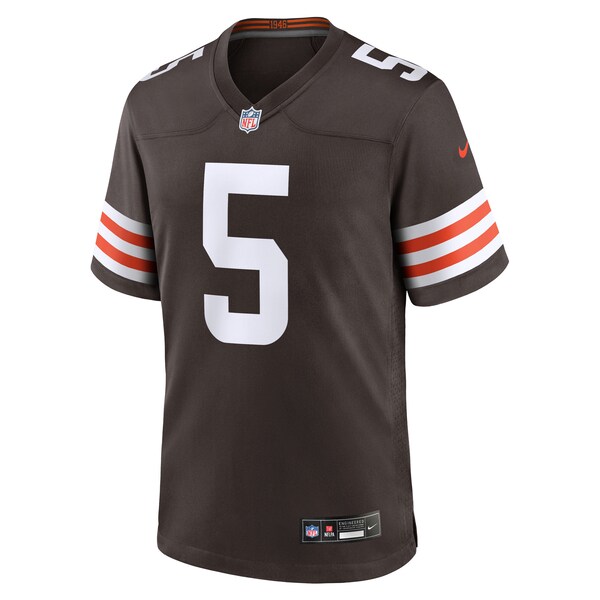 Rayshawn Jenkins Cleveland Browns Nike Team Game Jersey -  Brown