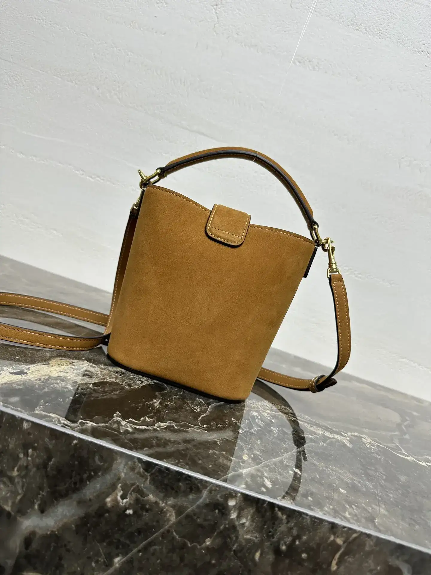 Celine Louise Calfskin Bucket Bag product photo from LabelPicks