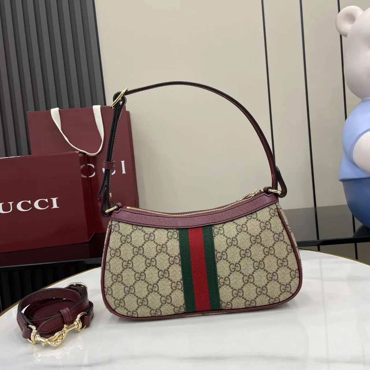 Gucci Brown Ophidia Shoulder Bag product photo from LabelPicks