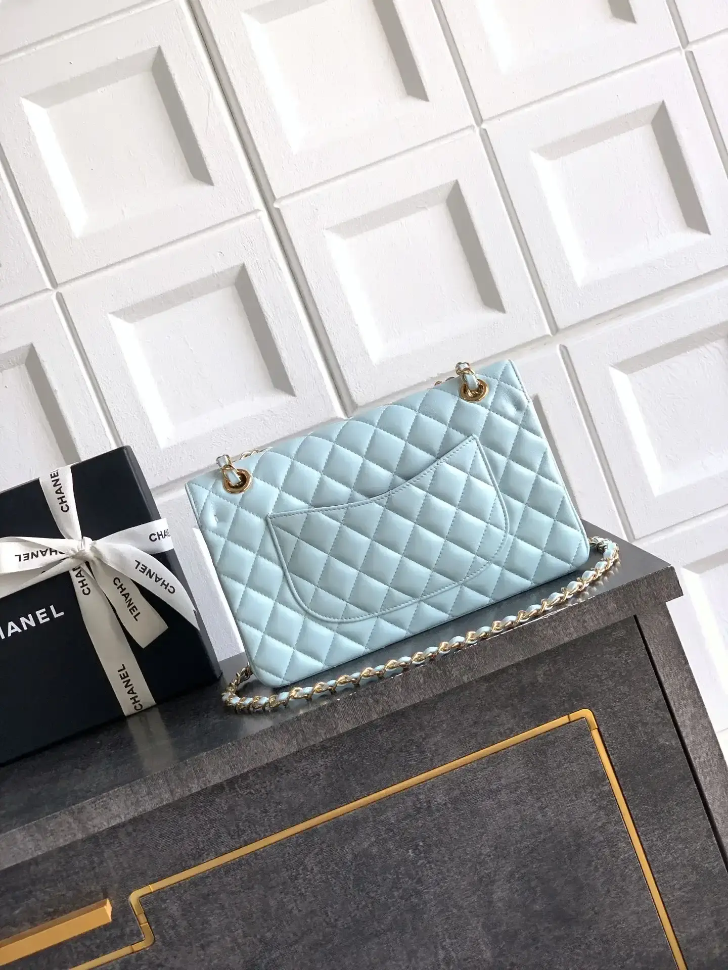 Chanel Classic Flap Pink Quilted Leather Shoulder Bag product photo from LabelPicks