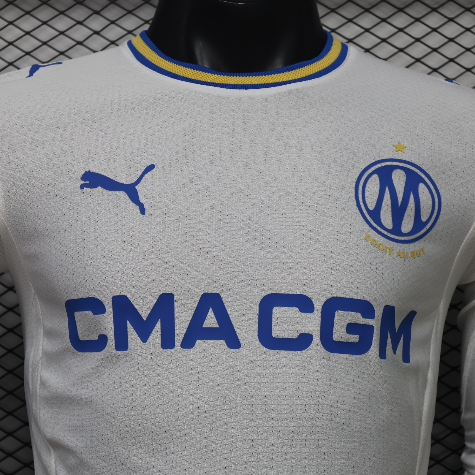 Marseille Home Long Sleeves Jersey Player Version 26/27