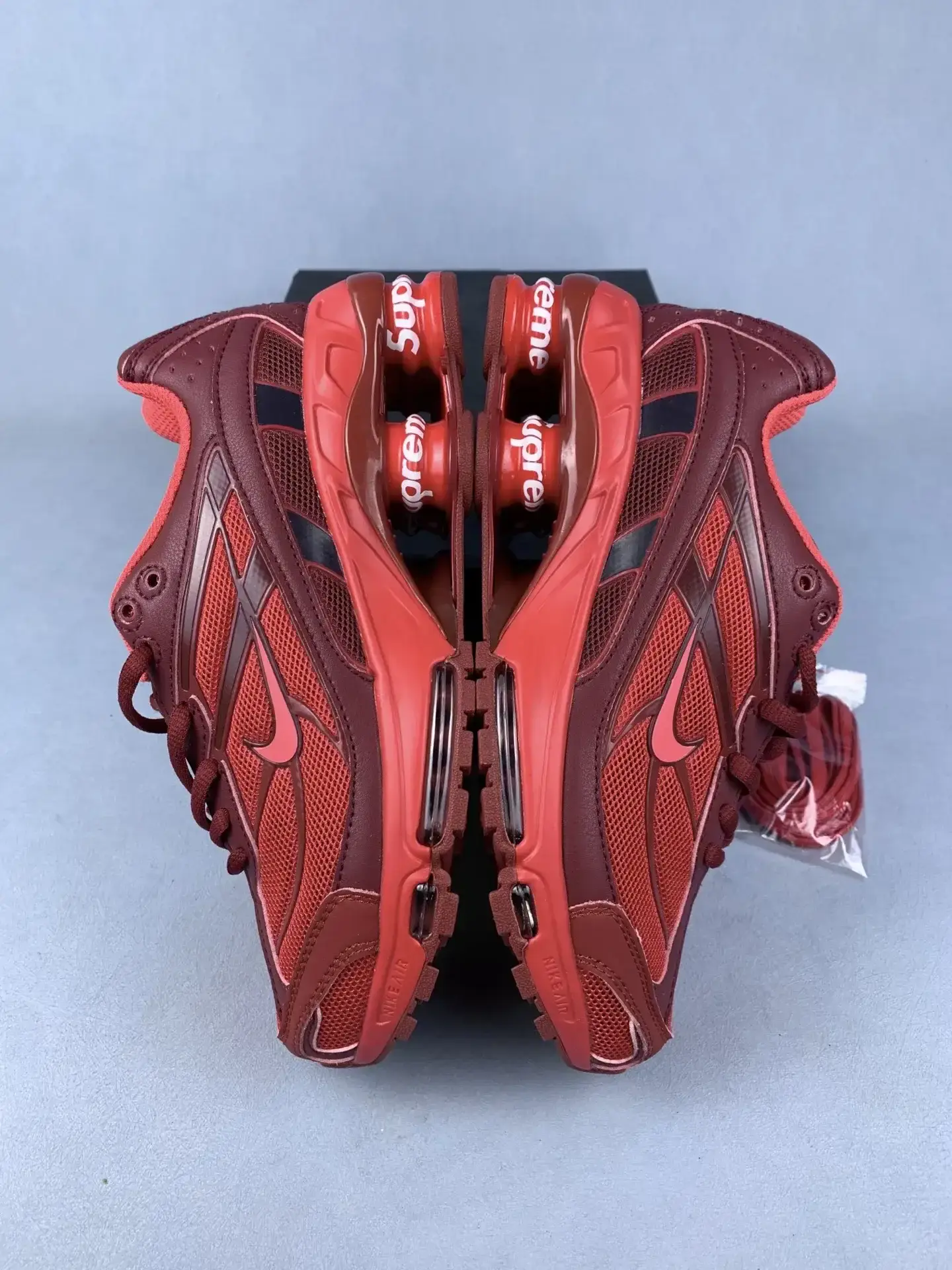 Supreme x Nike Shox Ride 2 SP “Speed Red” - Speed Red/Siren Red/Barn product photo from LabelPicks