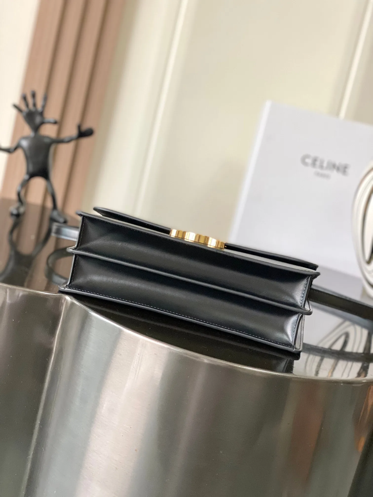 Celine Calfskin Triomphe Shoulder Bag product photo from LabelPicks