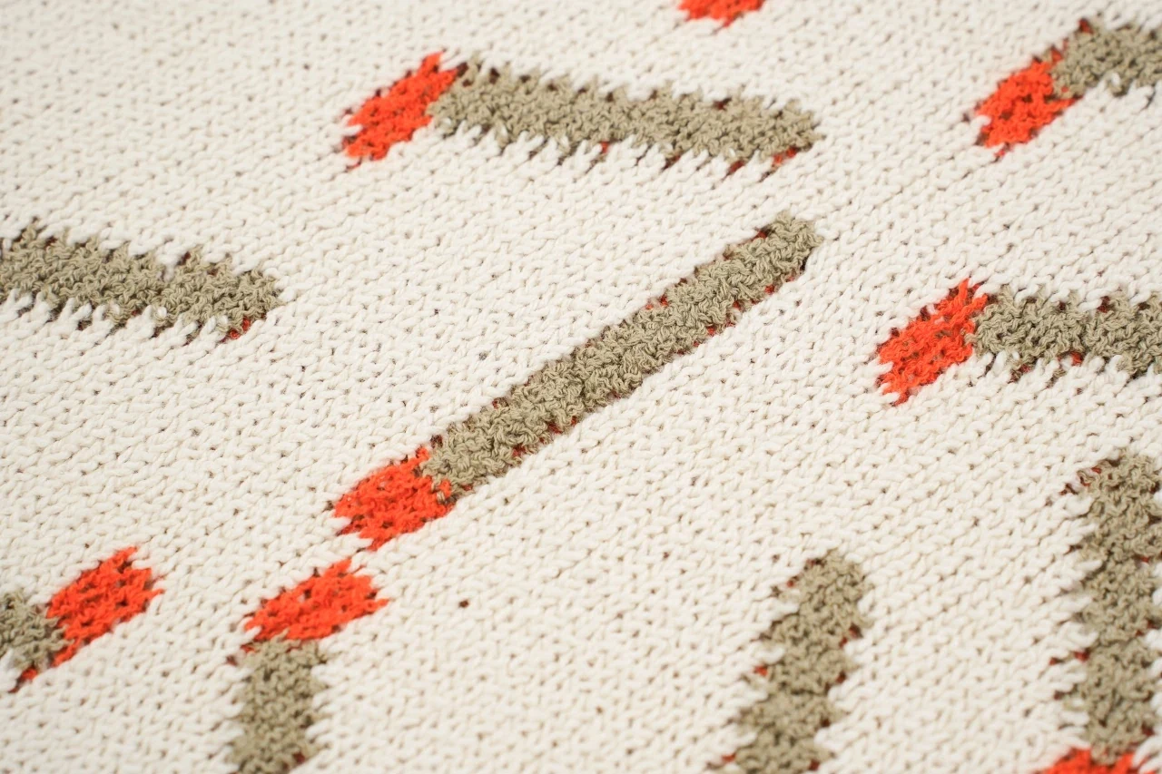 Bottega Veneta Beige Matchstick Jacquard Crewneck Sweater product photo from LabelPicks