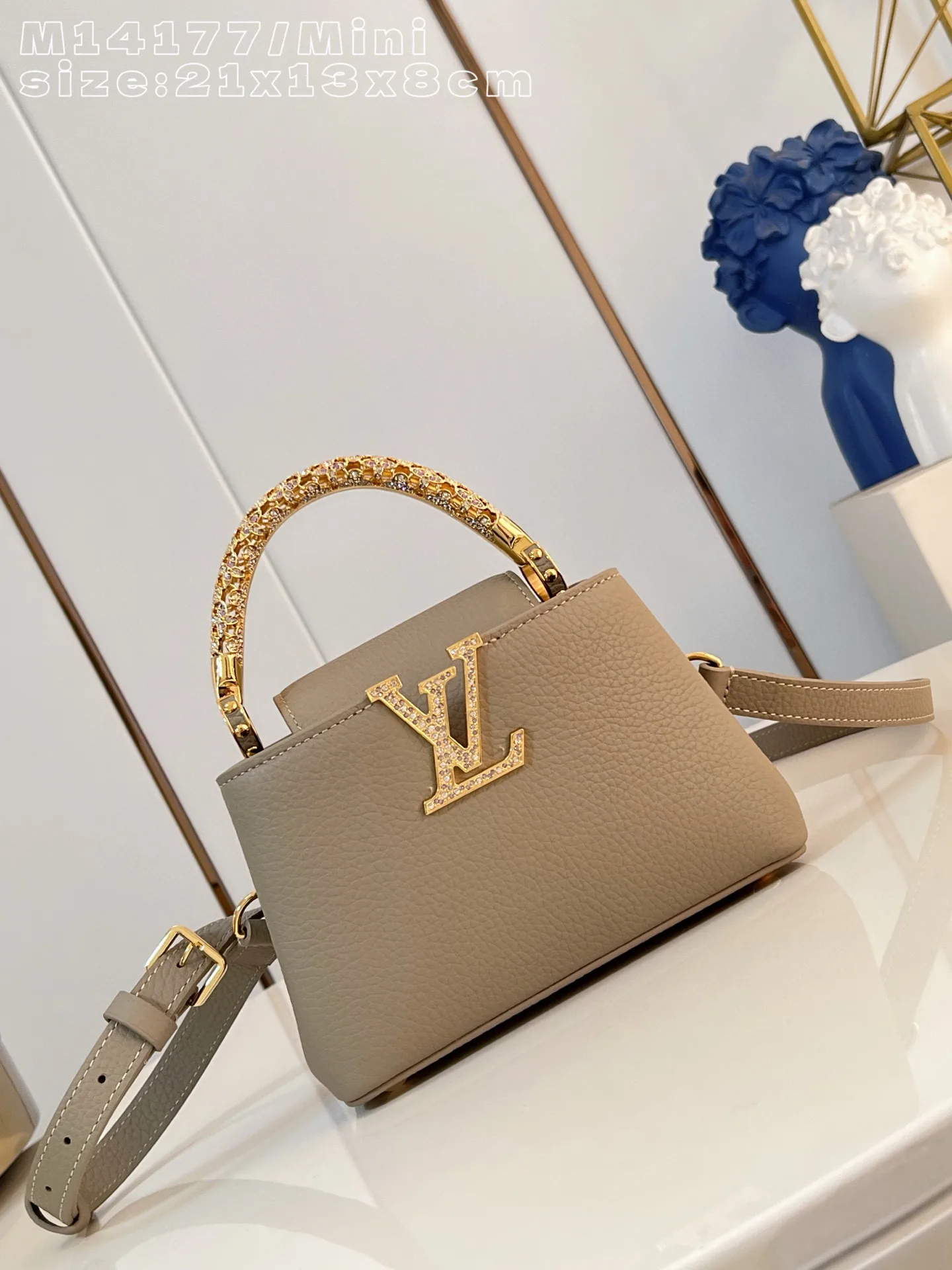 Louis Vuitton Capucines Calfskin Top Handle Bag product photo from LabelPicks