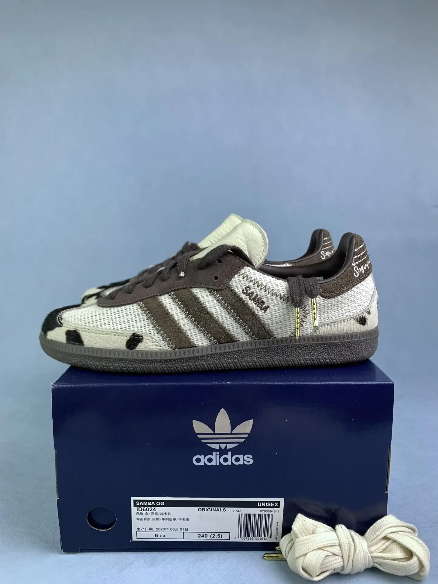 notitle x adidas Samba OG “Cow Print” Shoes product photo from LabelPicks