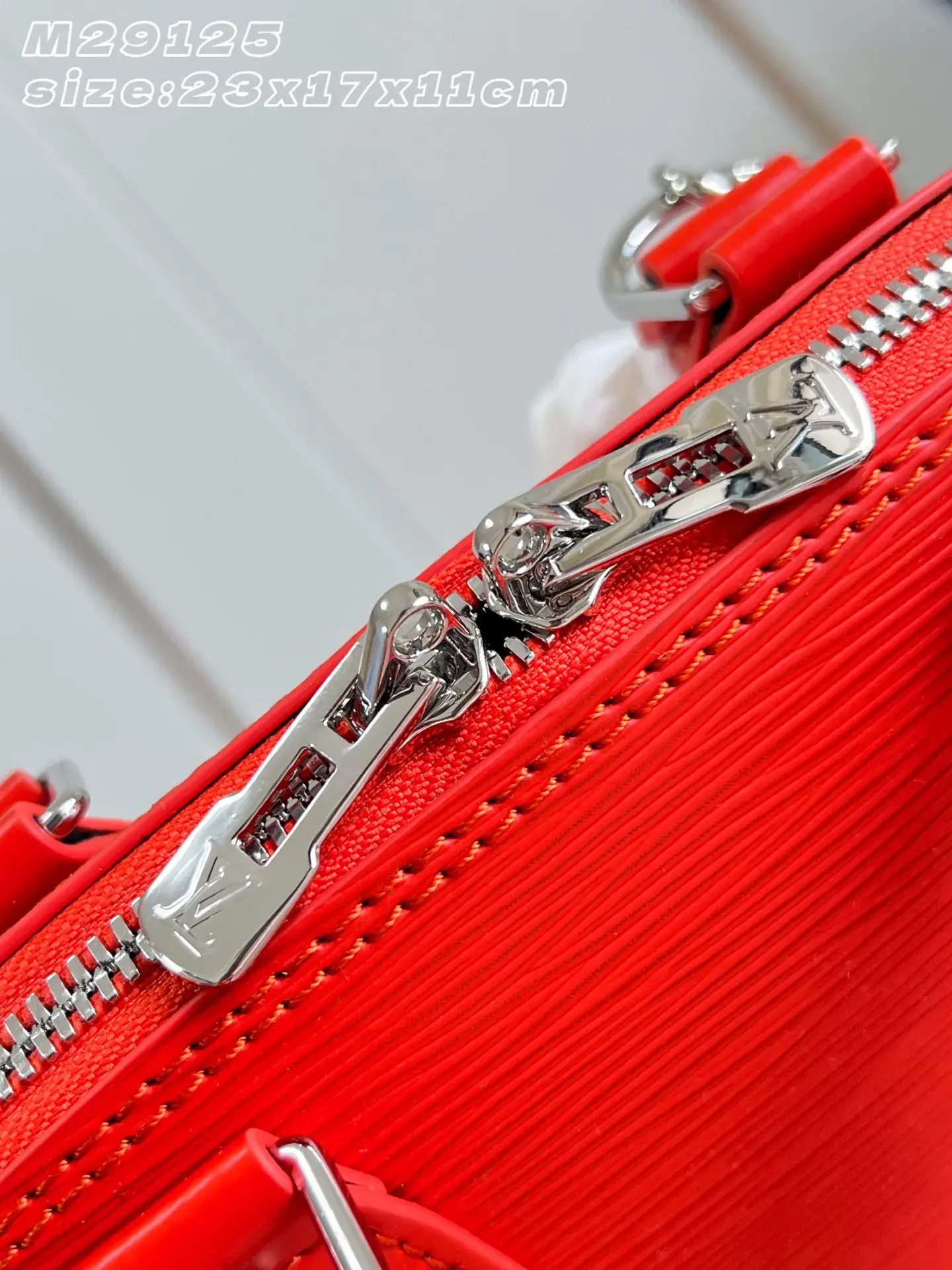 Louis Vuitton Red Alma Top Handle Bag product photo from LabelPicks