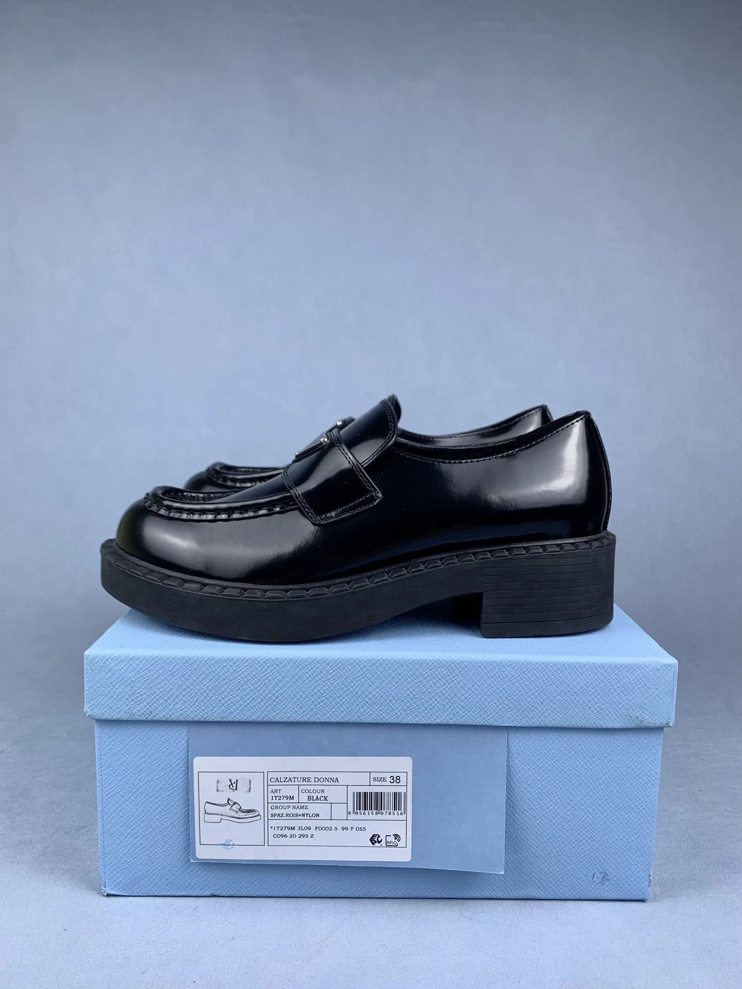 Chocolate brushed leather loafers product photo from LabelPicks