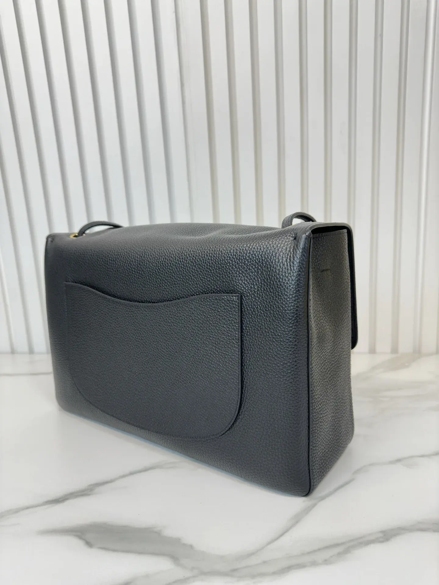 Chanel Grained Leather Classic Flap Shoulder Bag product photo from LabelPicks