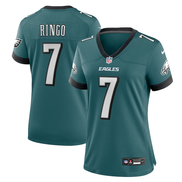 Kelee Ringo Philadelphia Eagles Nike Women's Team Game Jersey - Midnight Green